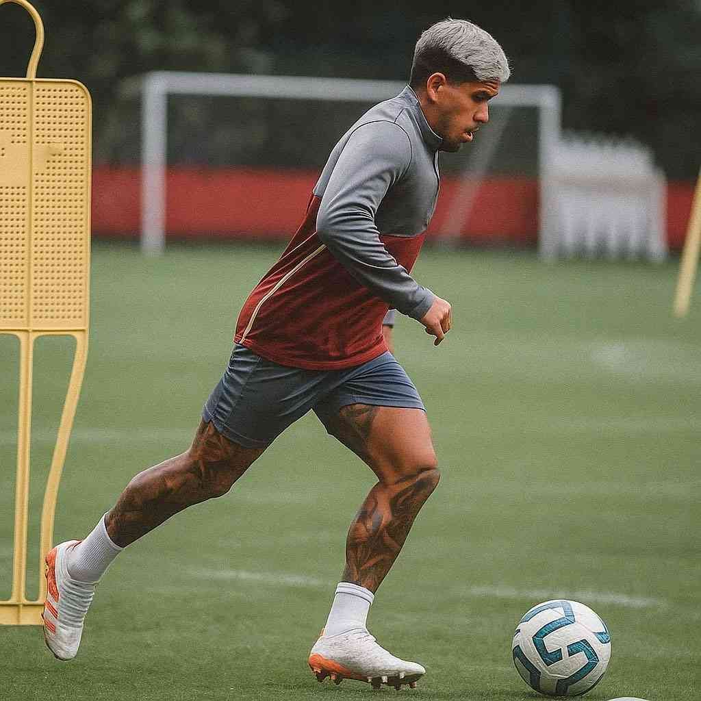 Alerta Na Zaga Alan Franco Treinando