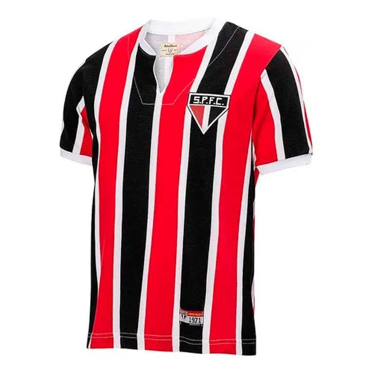 Camisa São Paulo Retrô 1970/71 Masculina Oficial