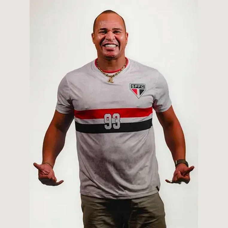 Camiseta São Paulo Oficial 2024 Comemorativa Masculina 1993