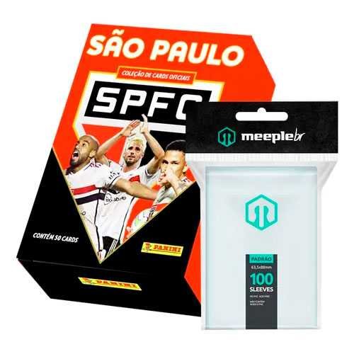 50 Cards Futebol Exclusivos São Paulo Spfc + Slevees