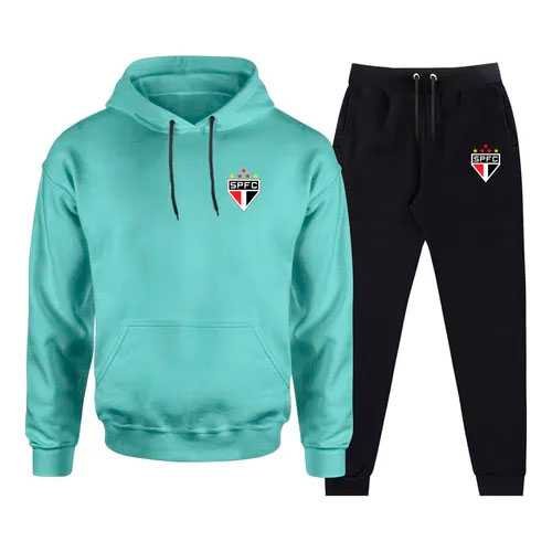 Conjunto São Paulo Spfc Flanelado Alta Qualidade Unissex