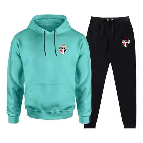 Conjunto São Paulo Spfc Flanelado Alta Qualidade Unissex