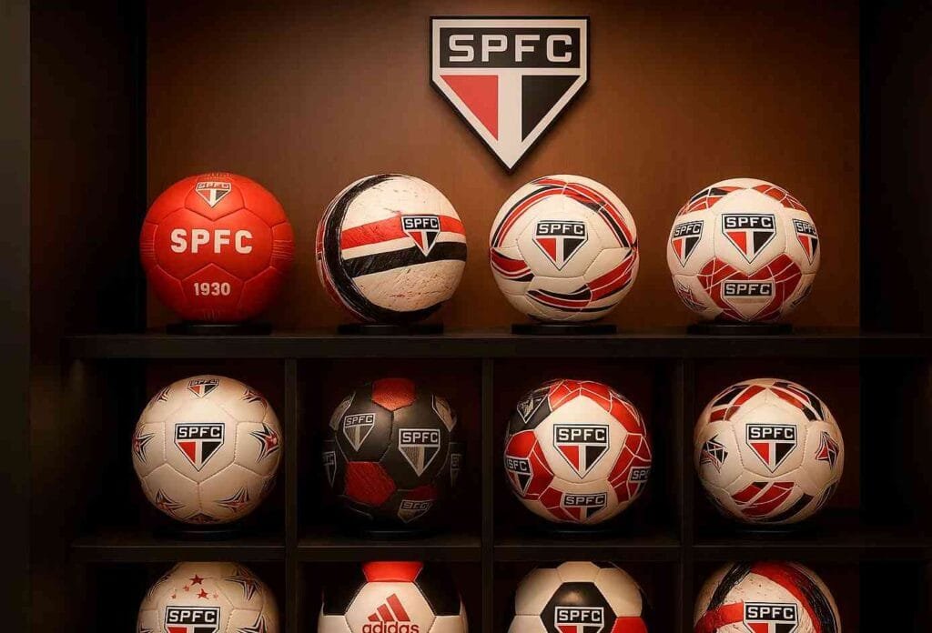 Presentes do São Paulo Bolas Oficiais