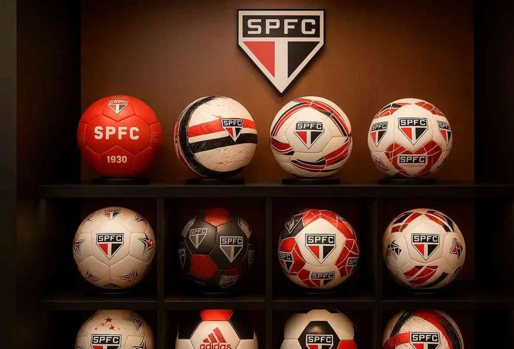 Presentes do São Paulo Bolas Oficiais