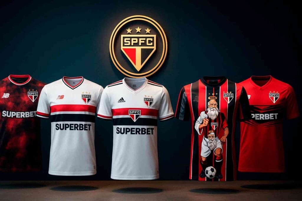 Presentes do São Paulo Camisas Oficiais