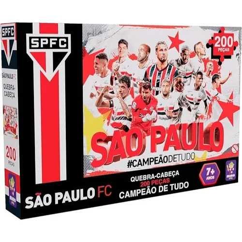 Quebra Cabeça São Paulo Oficial Campeão De Tudo 200pç Mimo
