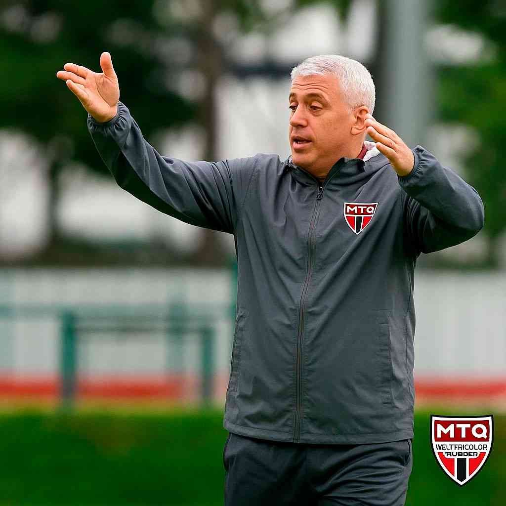 ⚔️ Red Bull Bragantino x São Paulo: onde assistir, horário e tudo sobre o duelo desta quarta no Brasileirão 4 Hernán Crespo Preparativos para Red Bull Bragantino x São Paulo