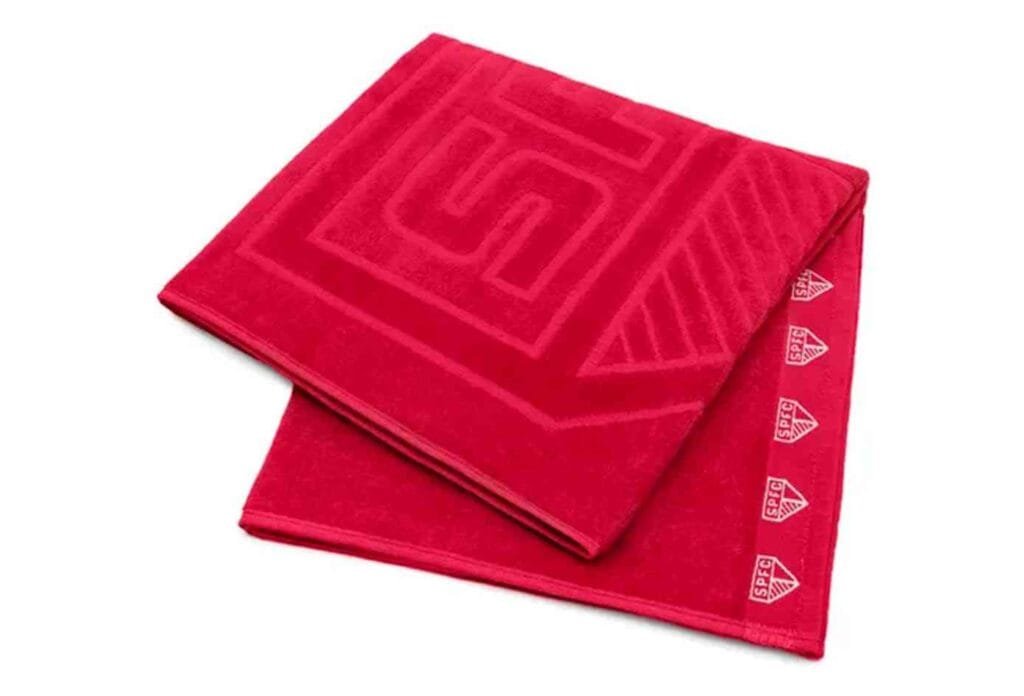 Toalha São Paulo Fc Licenciado Futebol Brasão Banho Praia