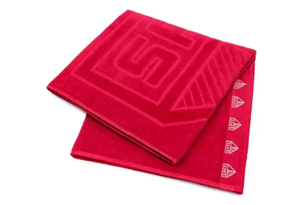 Toalha São Paulo Fc Licenciado Futebol Brasão Banho Praia