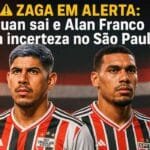 Alerta na zaga do São Paulo após saída de Ruan e incerteza com Alan Franco