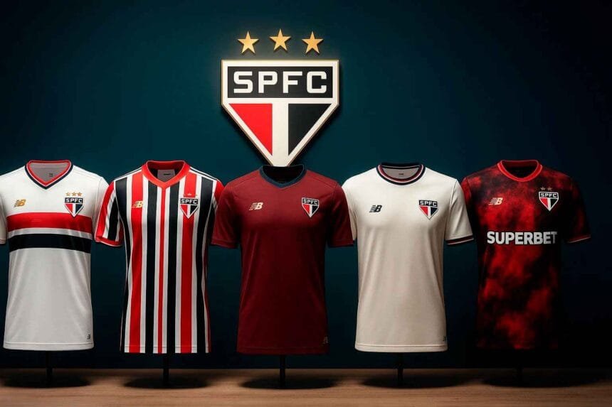 👕 5 camisas do São Paulo FC que todo torcedor vai querer ter em 2025 1 Camisas do São Paulo FC 2025 modelo New Balance