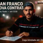 Alan Franco renova contrato com o São Paulo até 2028