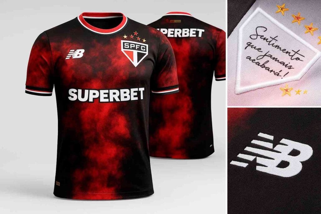 👕 5 camisas do São Paulo FC que todo torcedor vai querer ter em 2025 10 Camisa 3 Comemorativa Spfc 2024