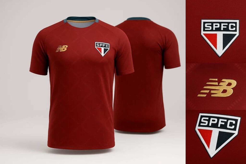 👕 5 camisas do São Paulo FC que todo torcedor vai querer ter em 2025 6 3. Camisa de Treino 2025