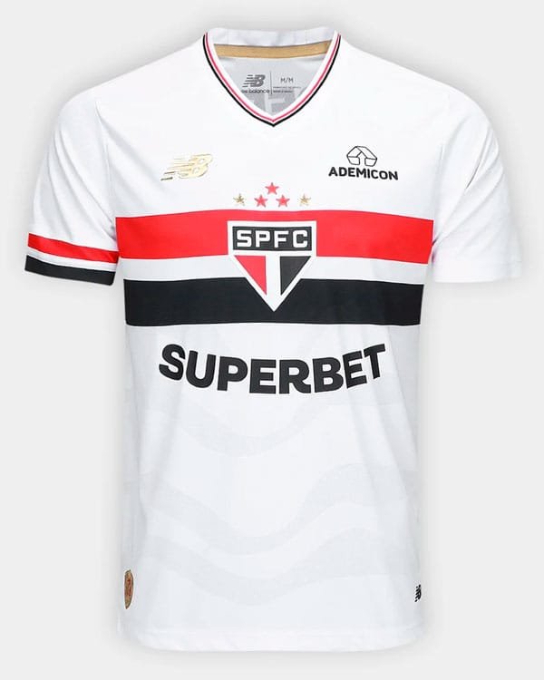 👕 5 camisas do São Paulo FC que todo torcedor vai querer ter em 2025 3 Camisa São Paulo I 25/26 Jogador New Balance