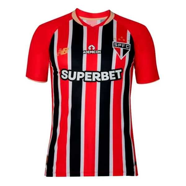 🧣 Torcedor raiz também sente frio: veja como usar o manto tricolor nos dias gelados 16 Camisa Spfc Torcedor Away 2025 Masculino Original