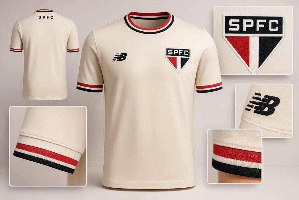 👕 5 camisas do São Paulo FC que todo torcedor vai querer ter em 2025 8 Camiseta Retro Spfc Masculina