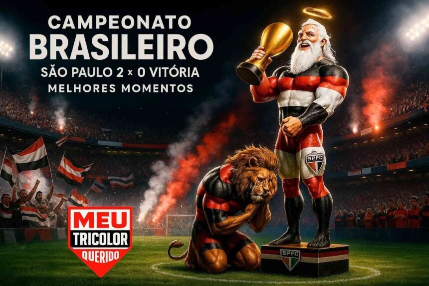 São paulo 2 x 0 vitória no Morumbis pelo Brasileirão 2025