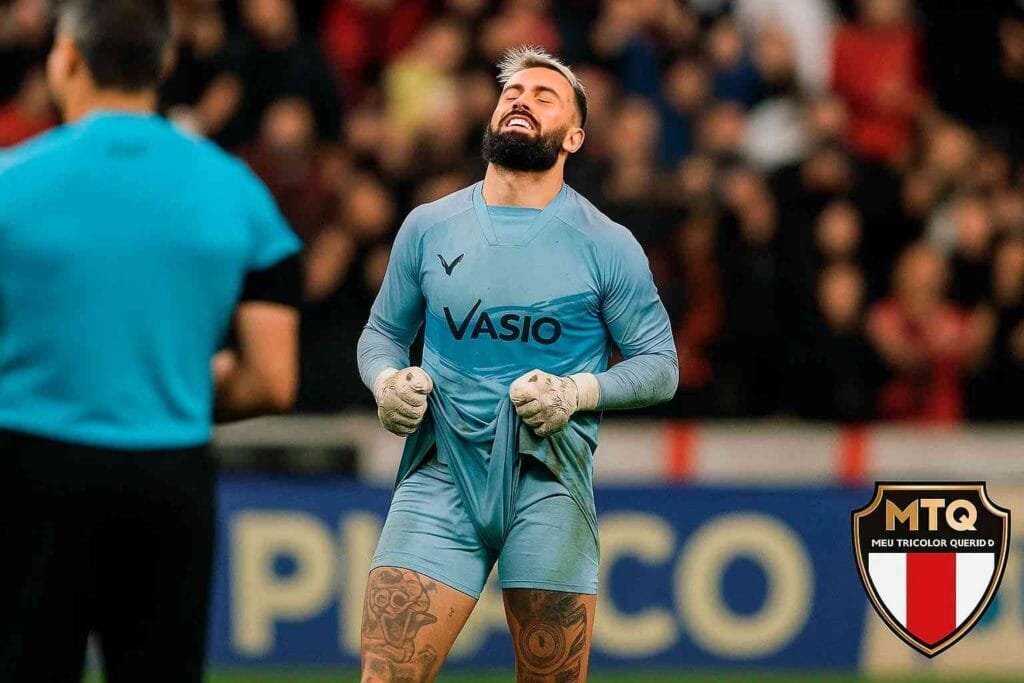 São Paulo Eliminado Da Copa Do Brasil Jandrei Lamenta Pênalti Perdido