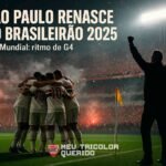 São Paulo renasce no Brasileirão com Crespo: elenco comemora no Morumbis em fase de reação pós-Mundial e números de G4
