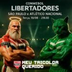 São Paulo x Atlético Nacional no Morumbis: onde assistir, horário e prováveis escalações pela Libertadores 2025, estádio lotado e clima de decisão
