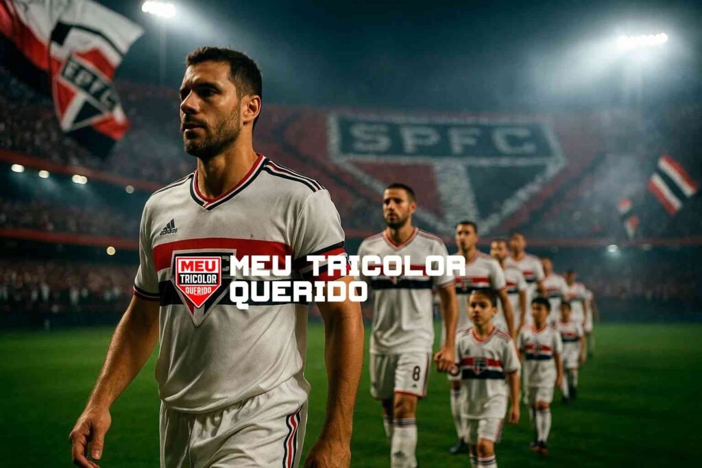 São Paulo x Atlético Nacional no Morumbis: noite de decisão na Libertadores, estádio lotado e clima de festa tricolor.