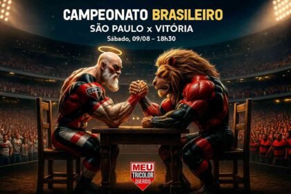 são paulo x vitória no Morumbis: onde assistir, horário e escalações
