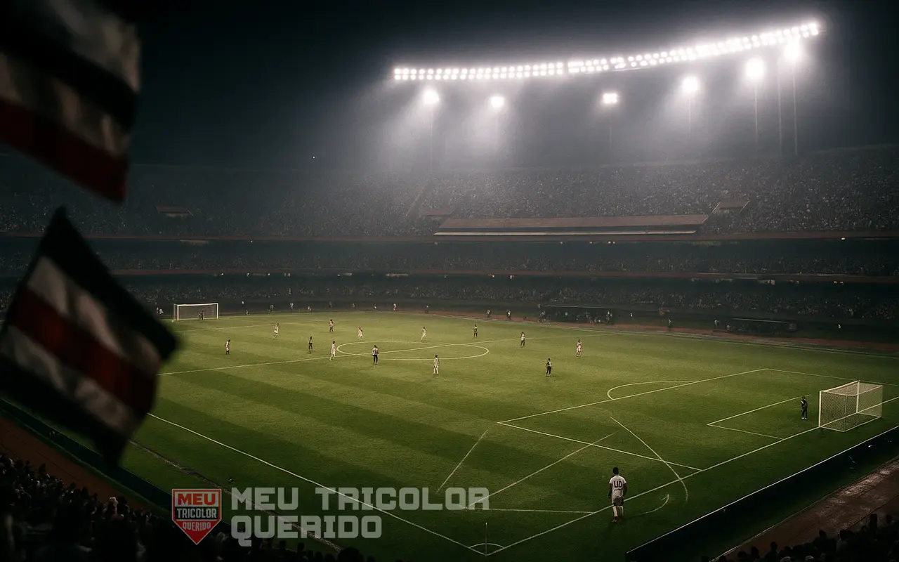 Morumbis à noite — atmosfera ideal para o garçom do São Paulo 2025