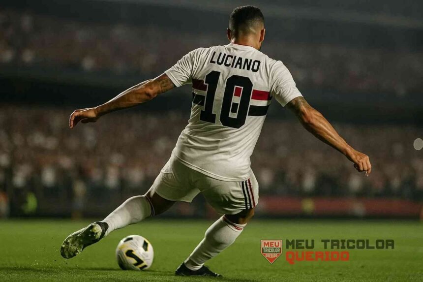 Luciano triplica assistências no São Paulo — 2025