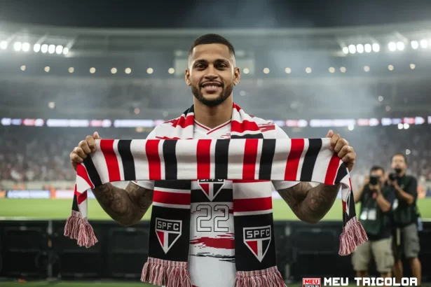 Maílton comemora chance de jogar a Libertadores pelo São Paulo — apresentação e camisa 22