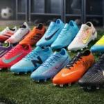 Imagem ilustrativa com as melhores chuteiras de campo