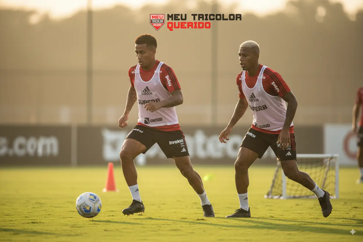 Marcos Antônio e Arboleda treinam com o elenco do São Paulo Marcos Antônio e Arboleda treinam no São Paulo e voltam a trabalhar com o grupo