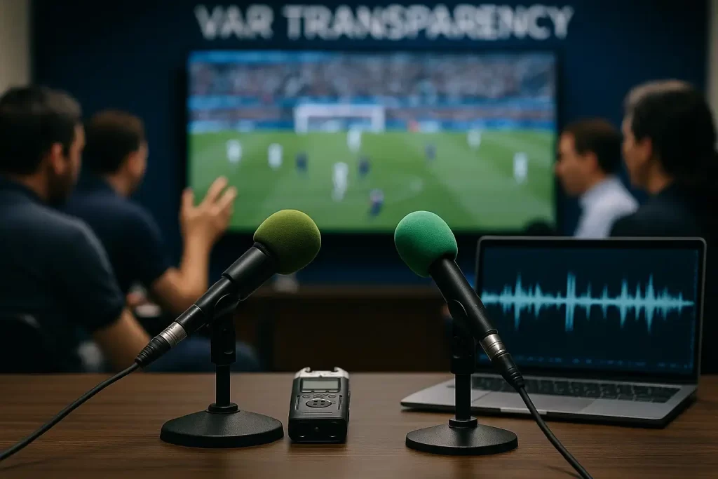 🔊 São Paulo pede publicação dos áudios do VAR: o que o Tricolor cobrou, o que a CBF disse e o que pode mudar 2 Discussão sobre os áudios do VAR do Choque-Rei em foco