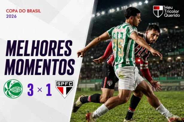 Juventude 3 x 1 São Paulo pela Copa do Brasil no Alfredo Jaconi