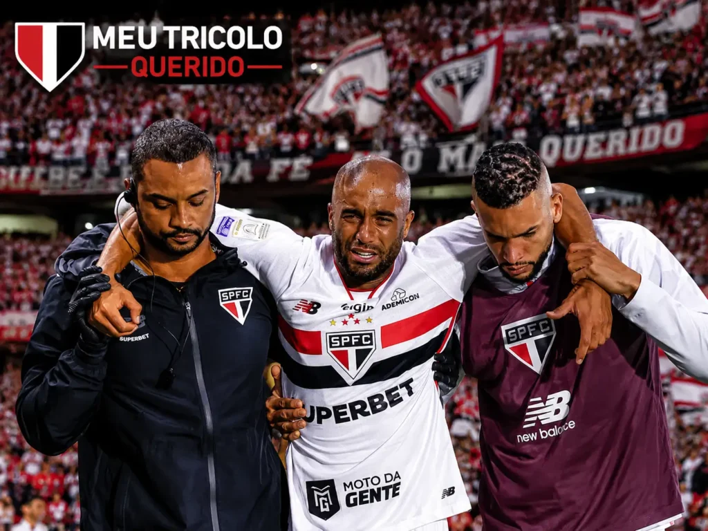 Escalação do São Paulo sem repetição, Lucas Moura deve perder a temporada após cirurgia