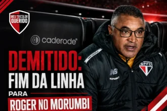Roger Machado demitido pelo São Paulo após eliminação na Copa do Brasil