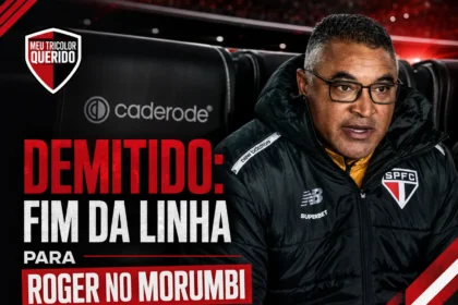 Roger Machado demitido pelo São Paulo após eliminação na Copa do Brasil