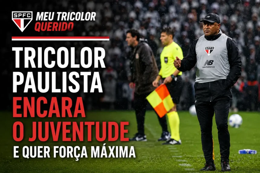 Roger Machado em Corinthians x São Paulo