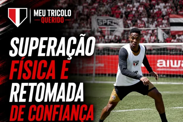 Wendell garçom do São Paulo em boa fase na temporada 2026