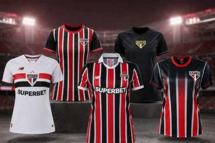 Melhores camisas femininas do São Paulo FC 2026/27 em comparação